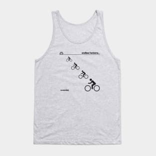 bike to the horizon Tank Top